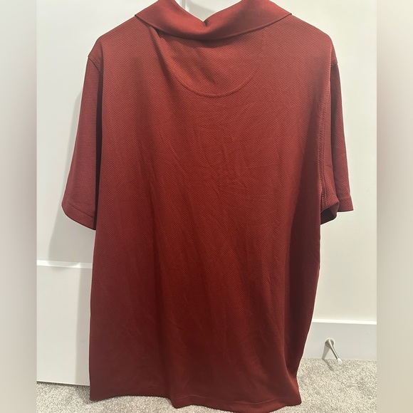 Bolle Mens Maroon Athletic Golf Polo T-shirt Size XL Extra Large - Picture 7 of 9